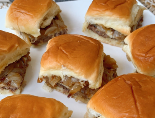 Smoked Cheeseburger Sliders