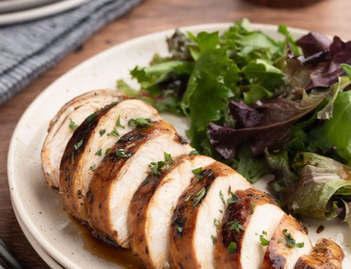 Rosemary, Thyme, Balsamic Chicken Breasts