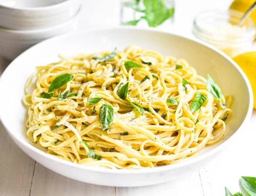 Basil-Lemon Olive Oil Pasta