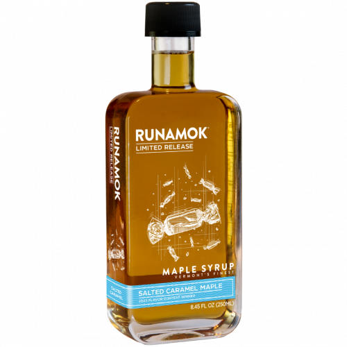 Salted Caramel Infused Maple Syrup