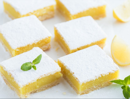 Buttery Lemon Olive Oil Squares