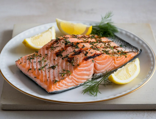Lemon Dill Grilled Salmon